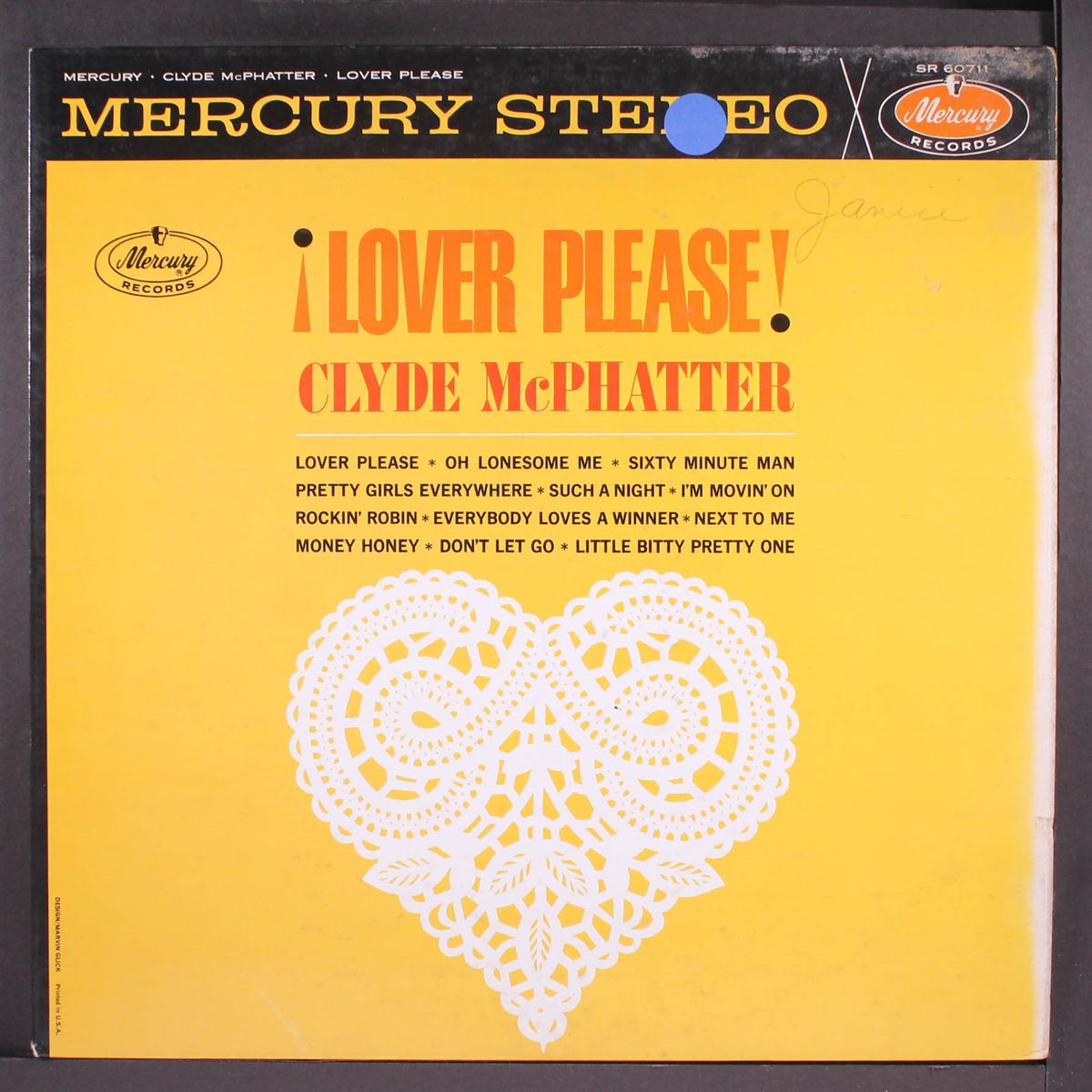 lover please! by CLYDE MCPHATTER