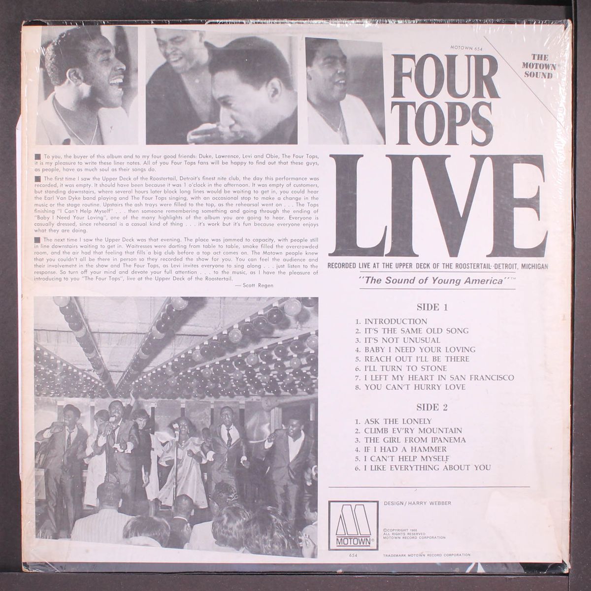 live! by FOUR TOPS