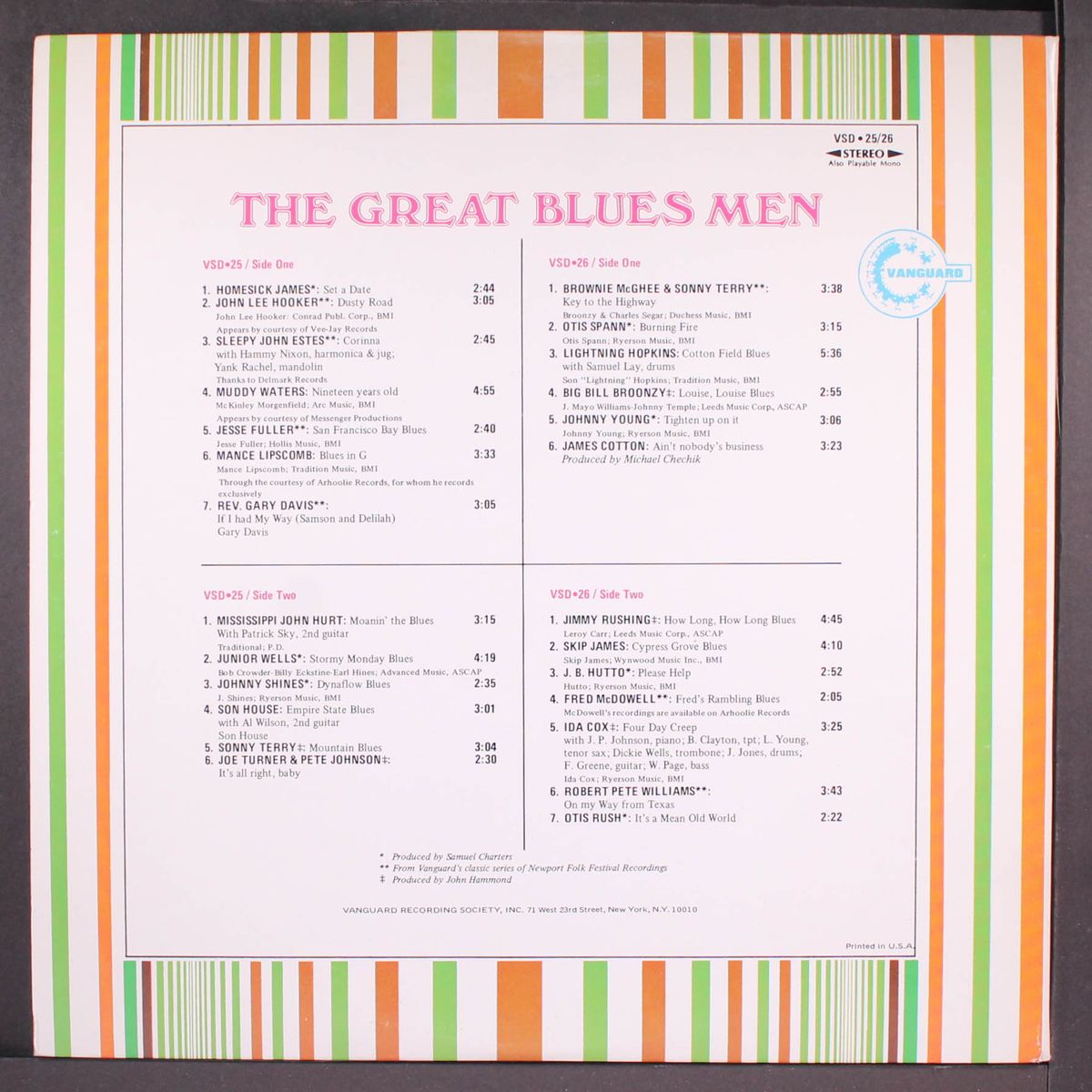 the great blues men by VARIOUS
