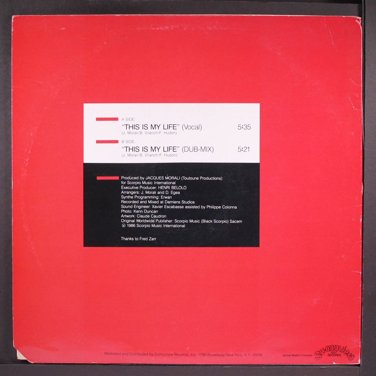 this is my life / dub by EARTHA KITT