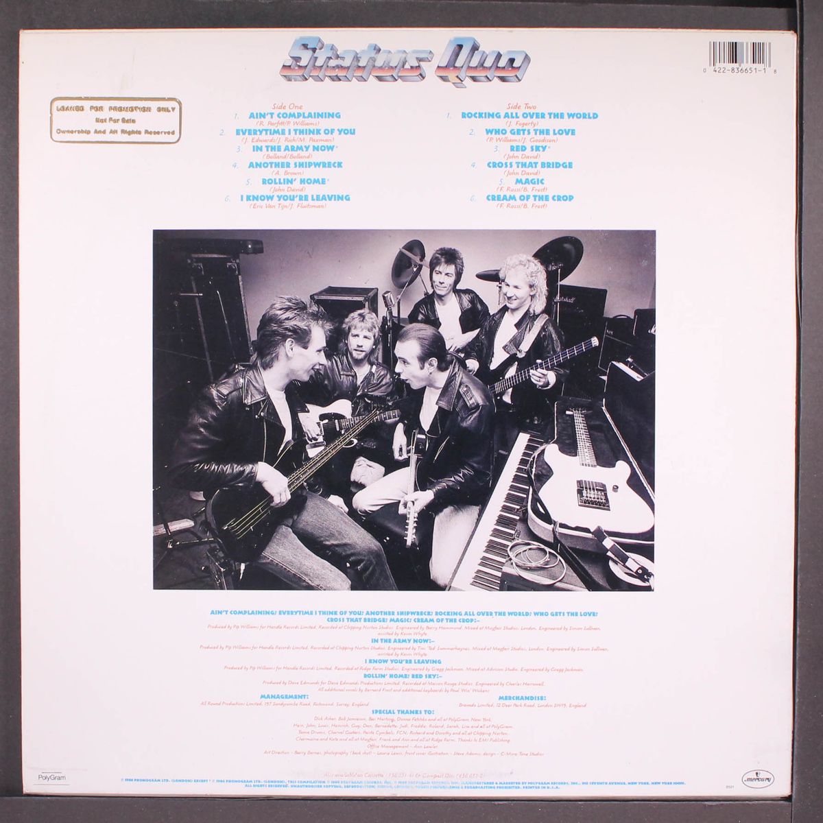 status quo by STATUS QUO