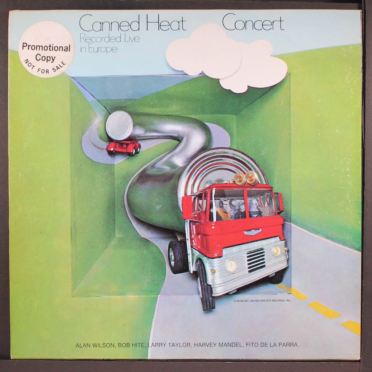 concert, live in europe by CANNED HEAT