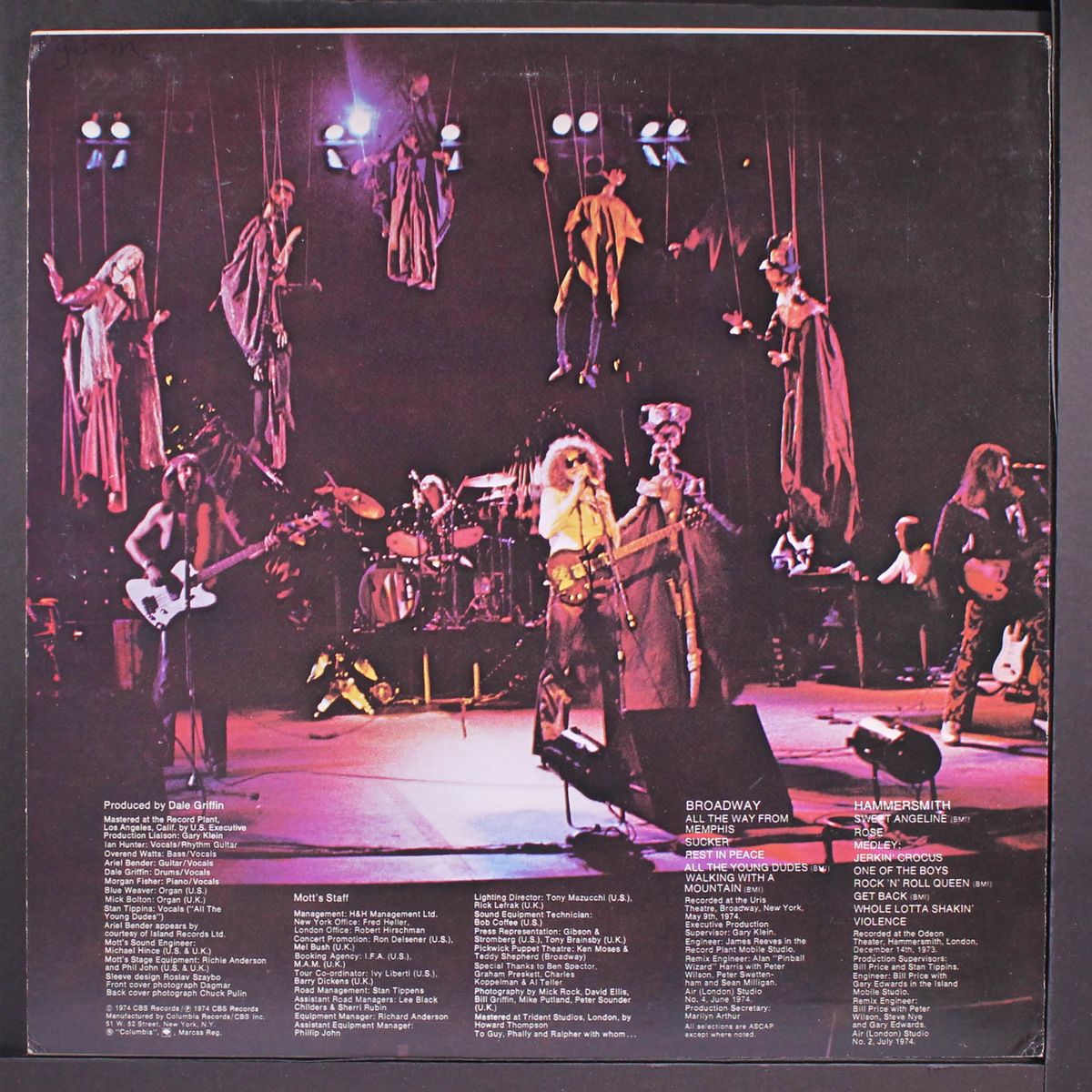 live by MOTT THE HOOPLE