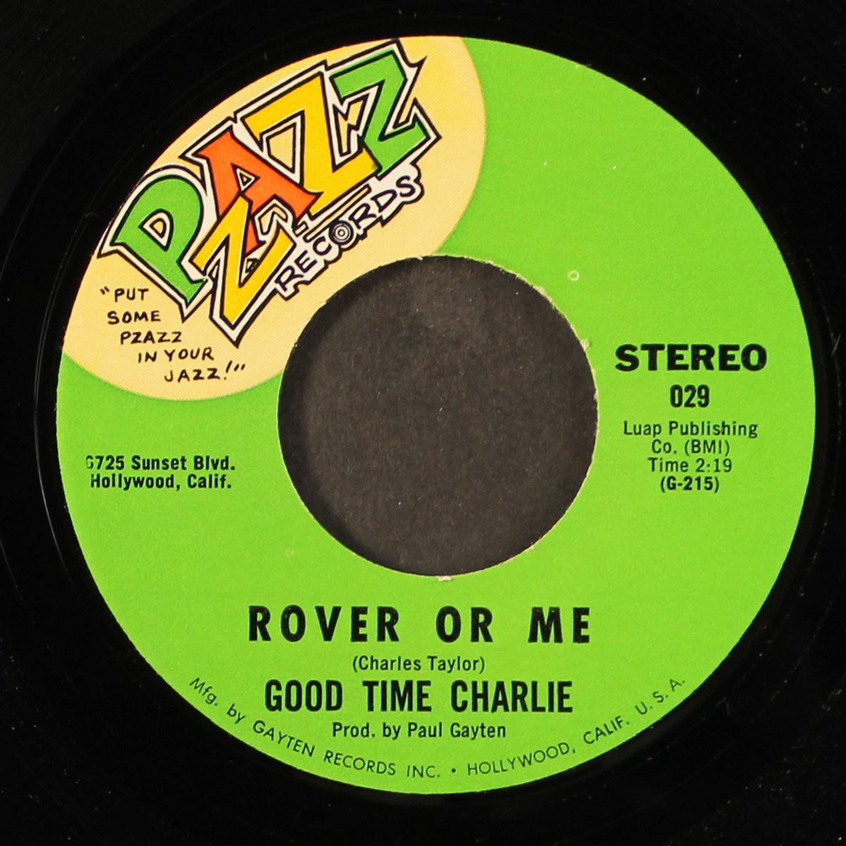 rover or me / i remember mini-ginny by GOOD TIME CHARLIE