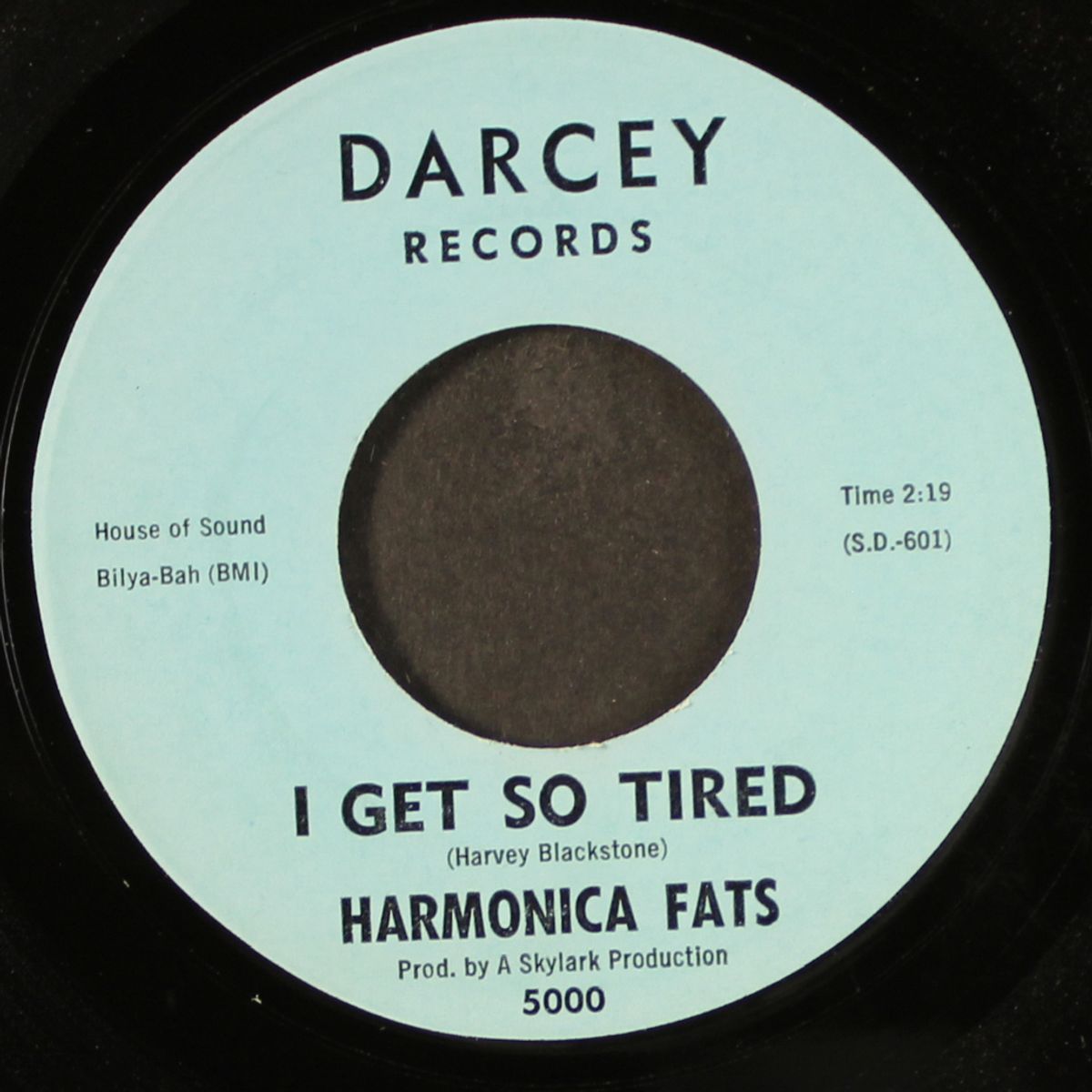 tore up / i get so tired by HARMONICA FATS