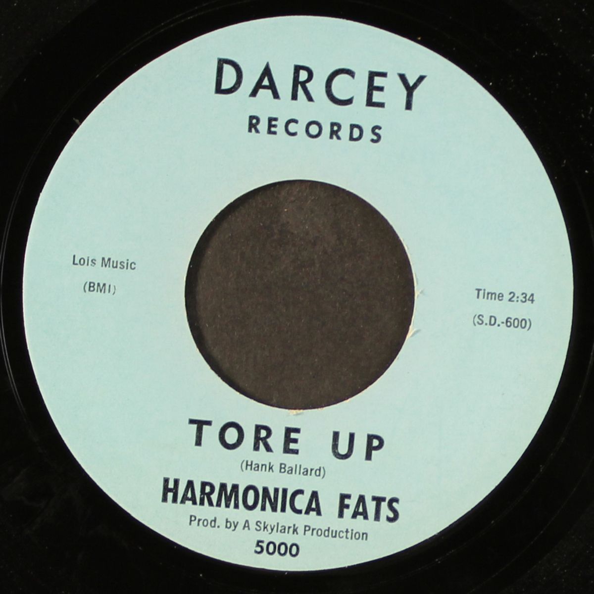 tore up / i get so tired by HARMONICA FATS