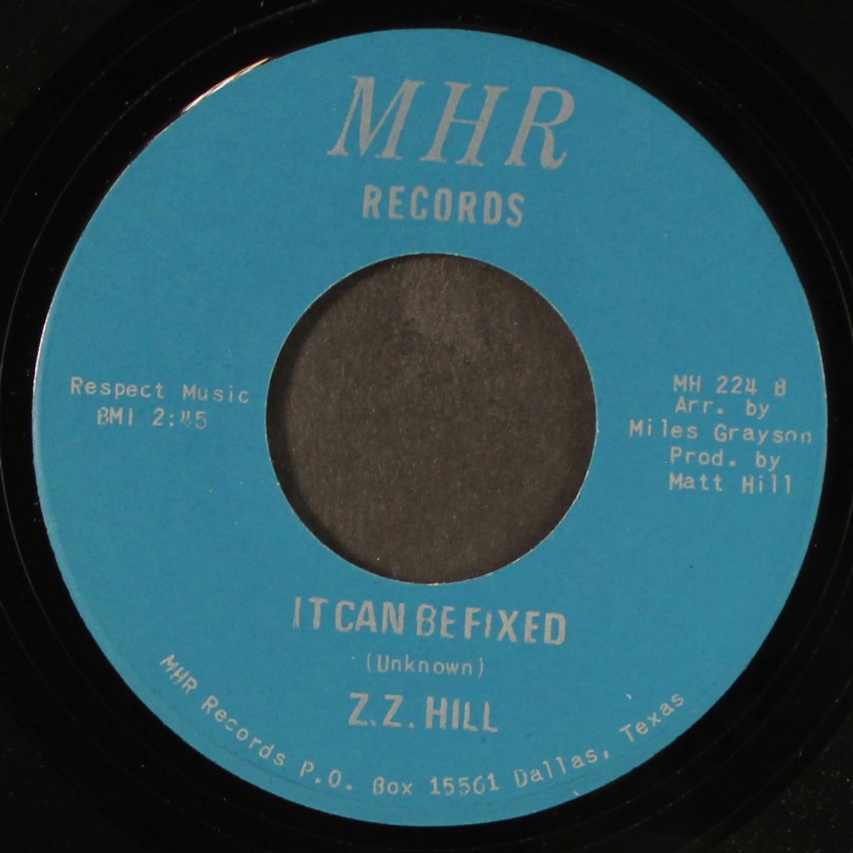 you better take time / it can be fixed by Z.Z. HILL