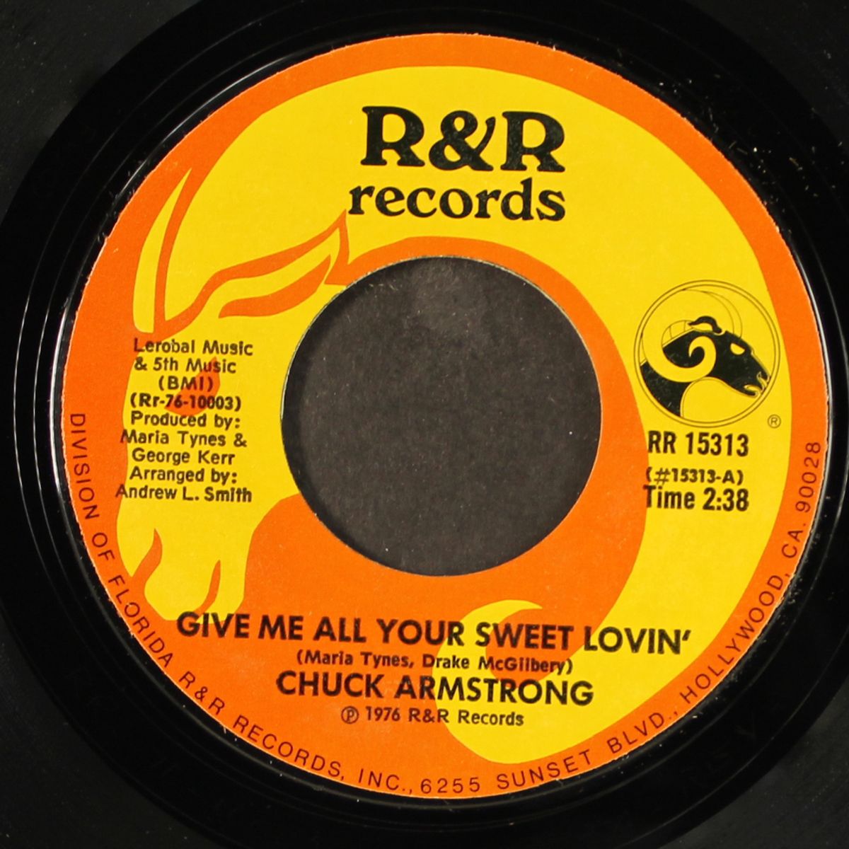 give me all your sweet lovin' / she had the right by CHUCK ARMSTRONG