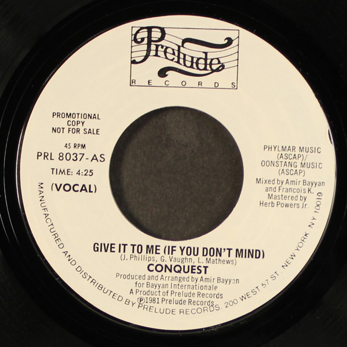 give it to me / same by CONQUEST