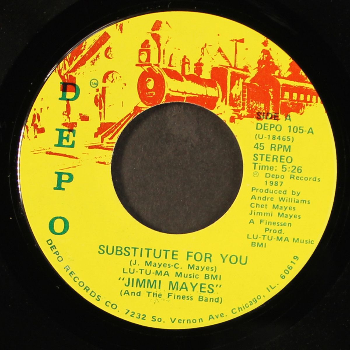 substitute for you / something about you i like by JIMMI MAYES