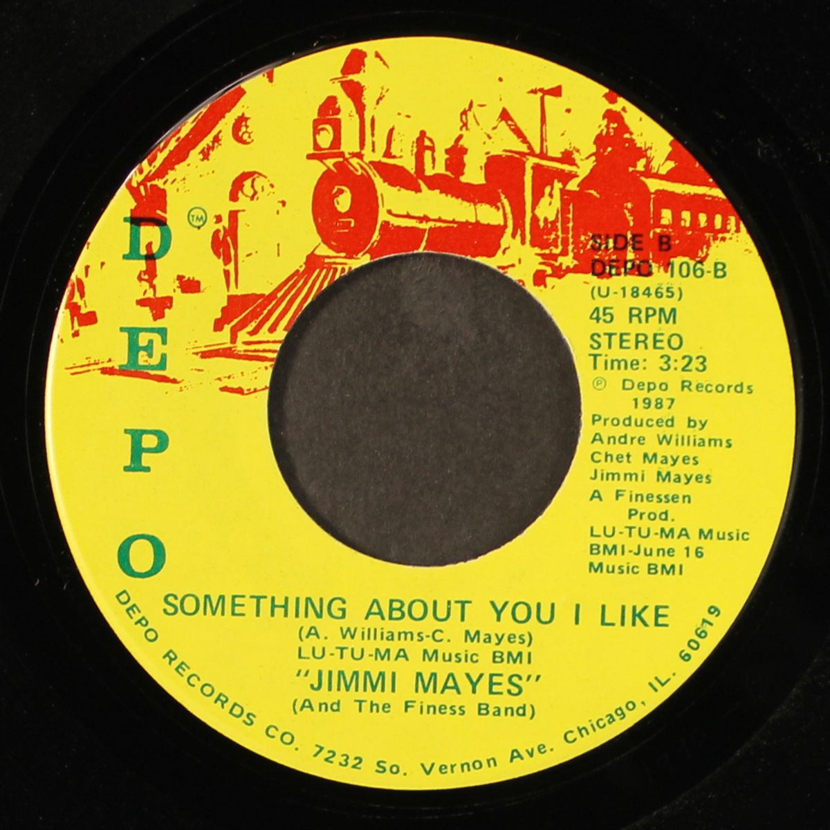 substitute for you / something about you i like by JIMMI MAYES