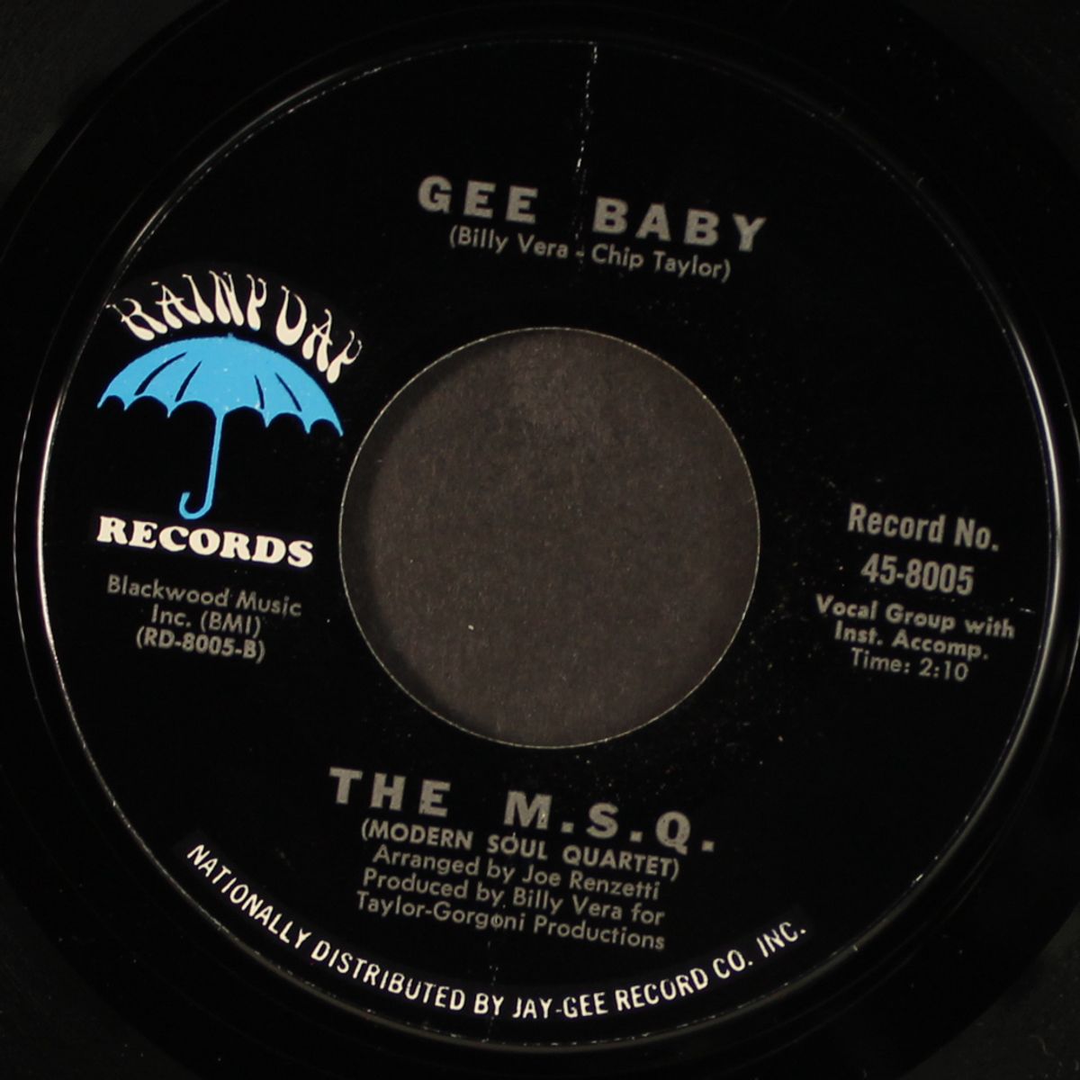 save a place for me / gee baby by M.S.Q.