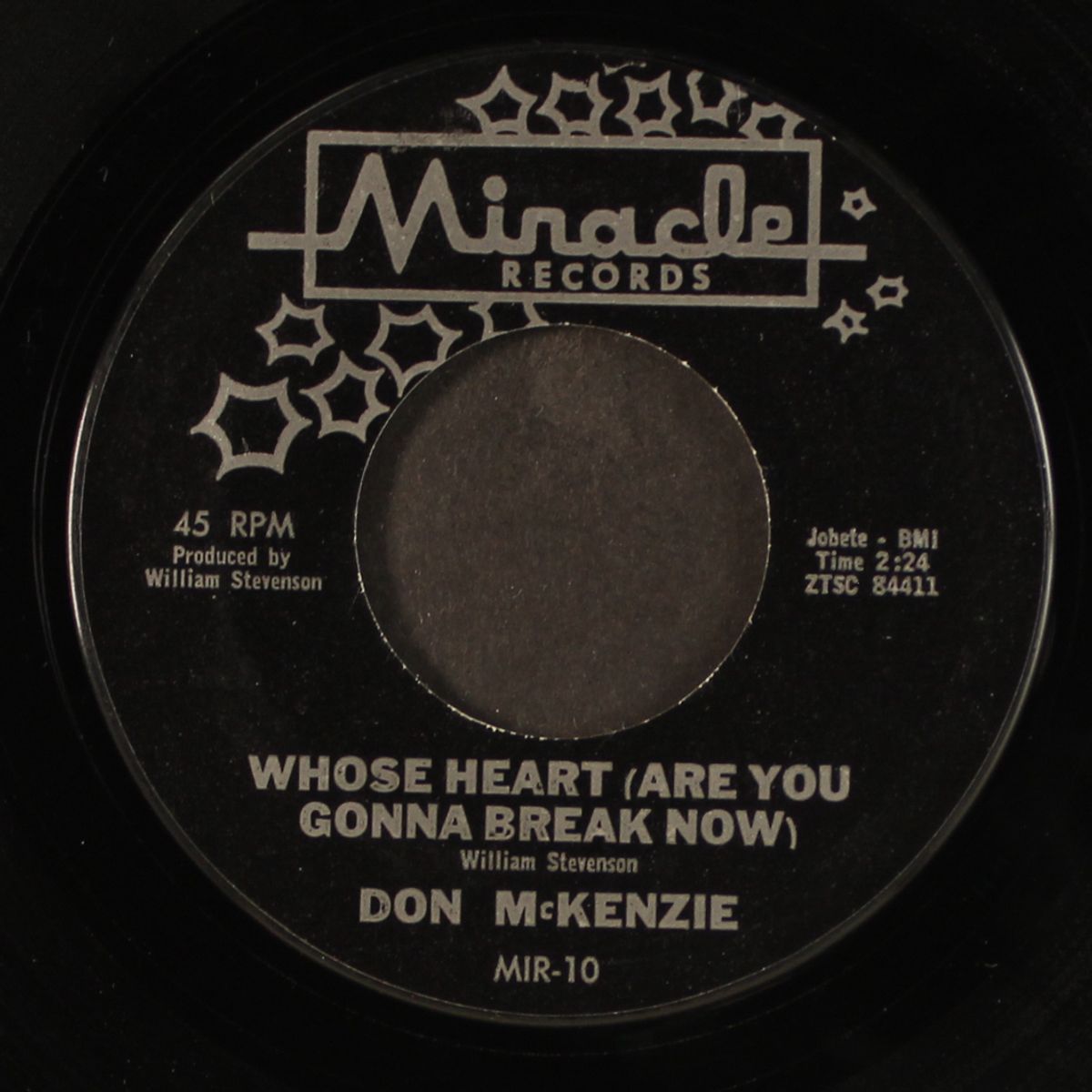 whose heart / i'll call you by DON MCKENZIE