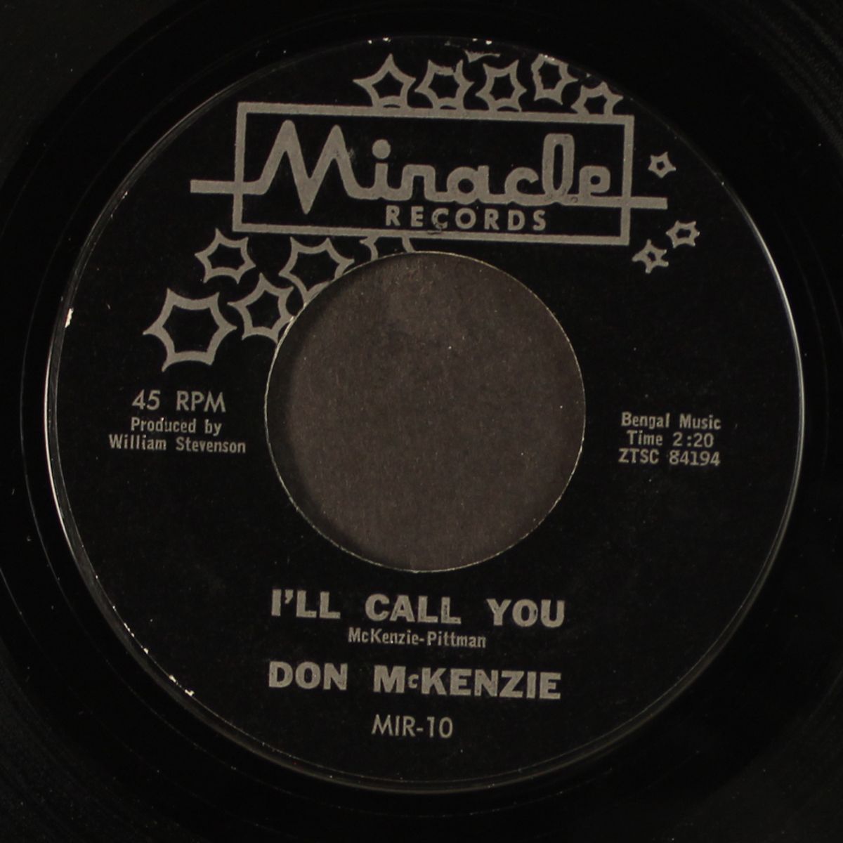 whose heart / i'll call you by DON MCKENZIE