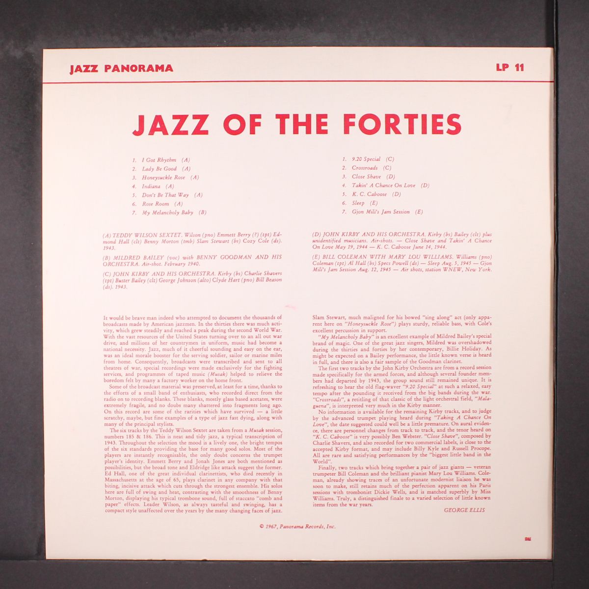 jazz of the forties by VARIOUS