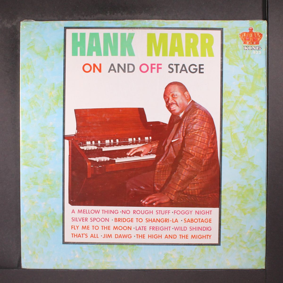 on and off stage by HANK MARR
