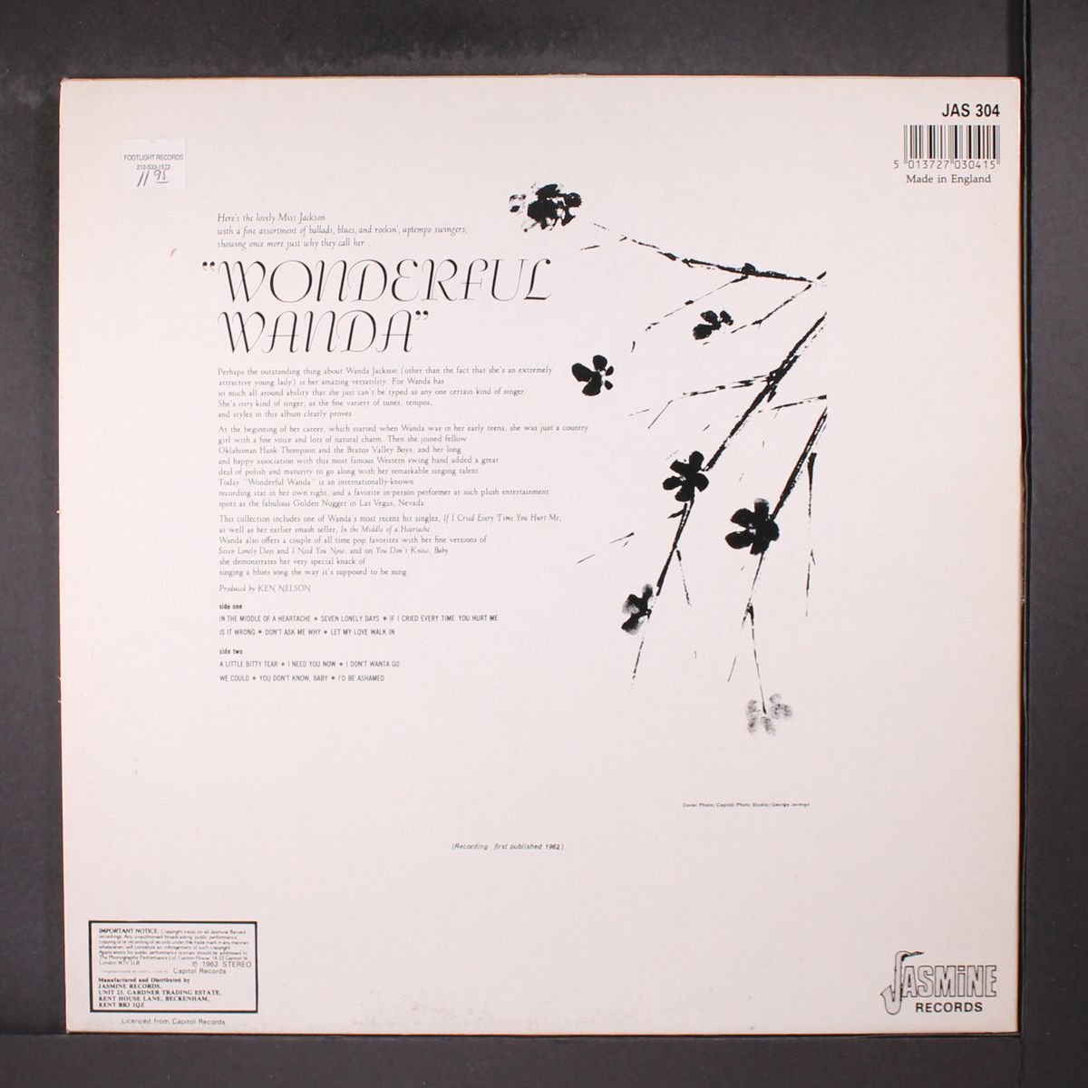 wonderful wanda by WANDA JACKSON