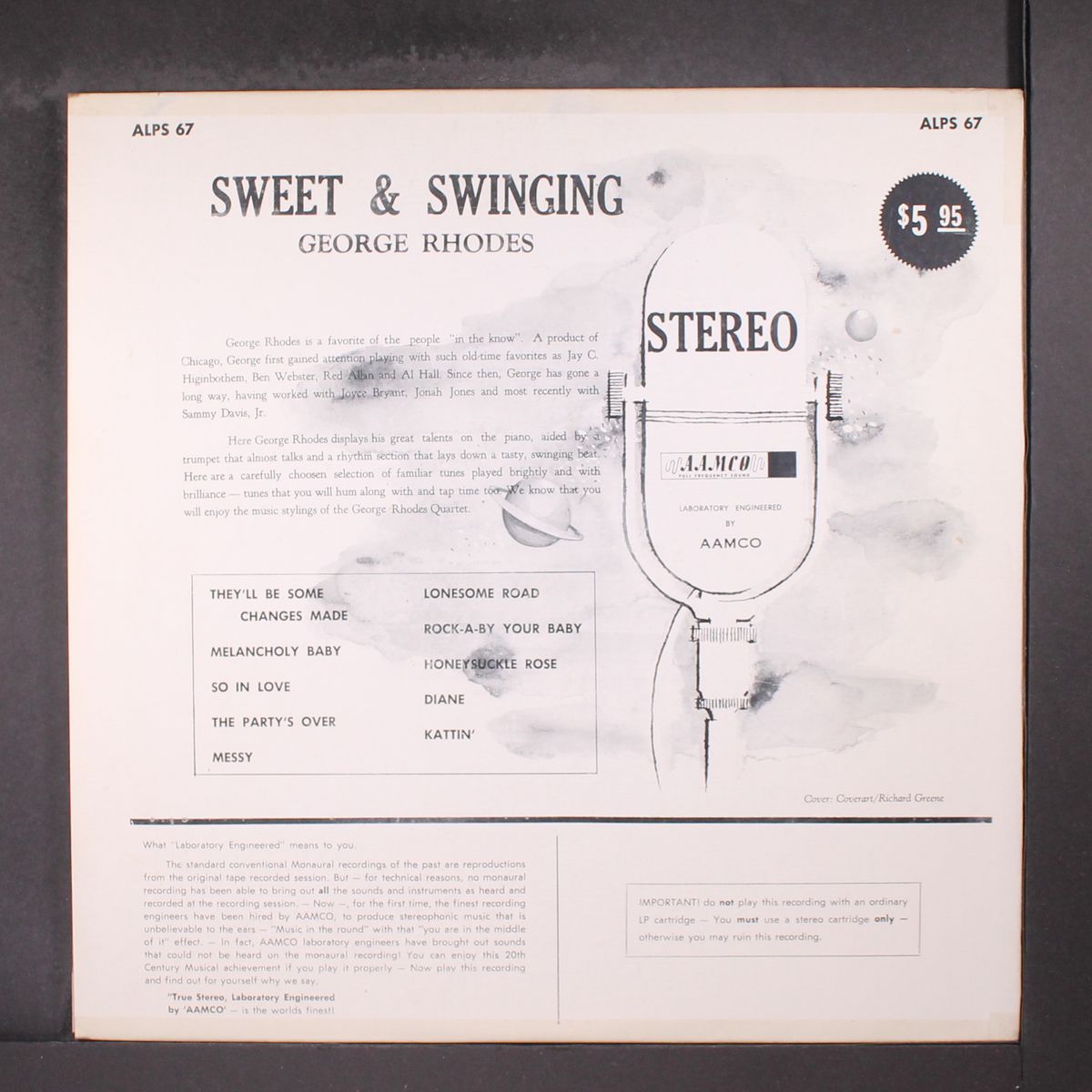 sweet and swinging by GEORGE RHODES