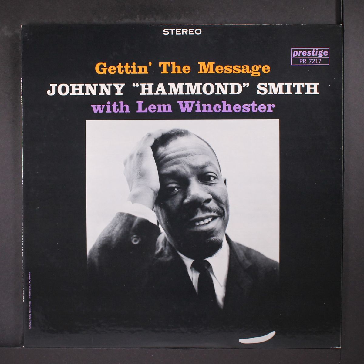 gettin' the message by JOHNNY 'HAMMOND' SMITH