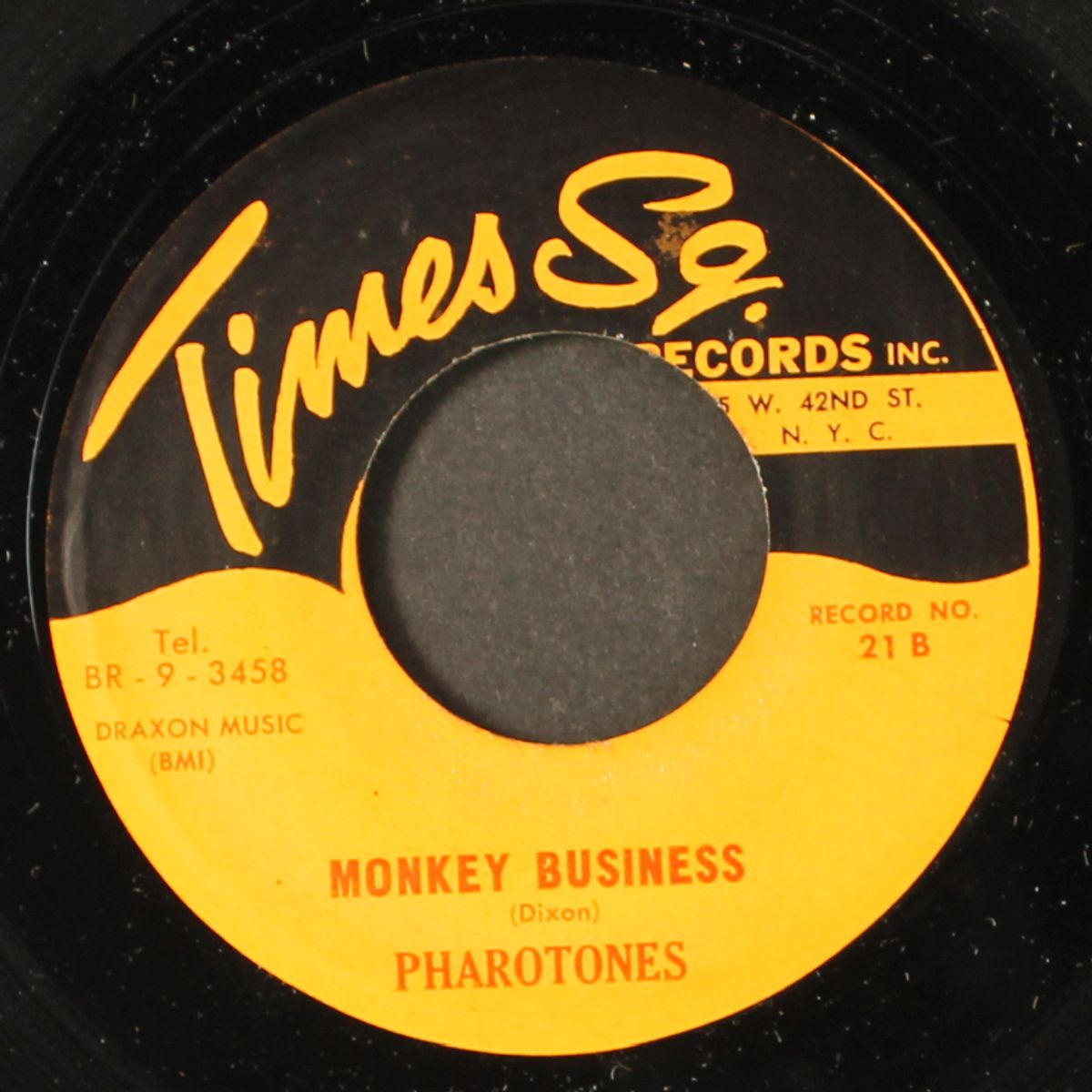 paradise on earth / monkey business by FIVE SATINS / PHAROTONES