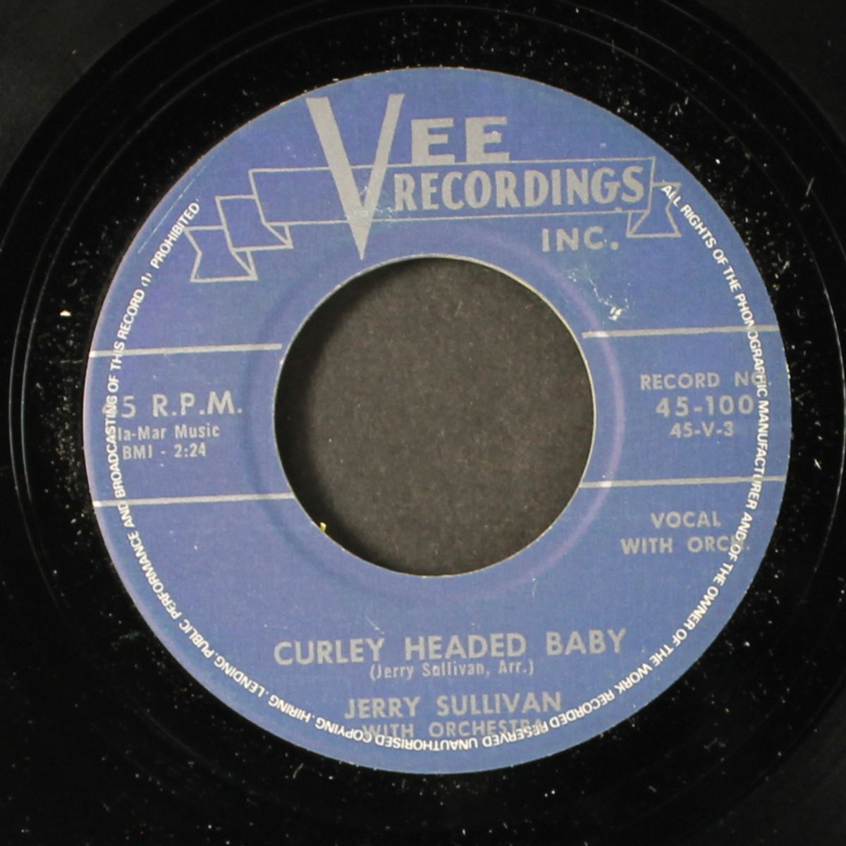 curley headed baby / ella mae by JERRY SULLIVAN