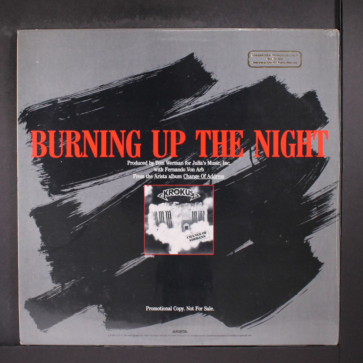 burning up the night by KROKUS