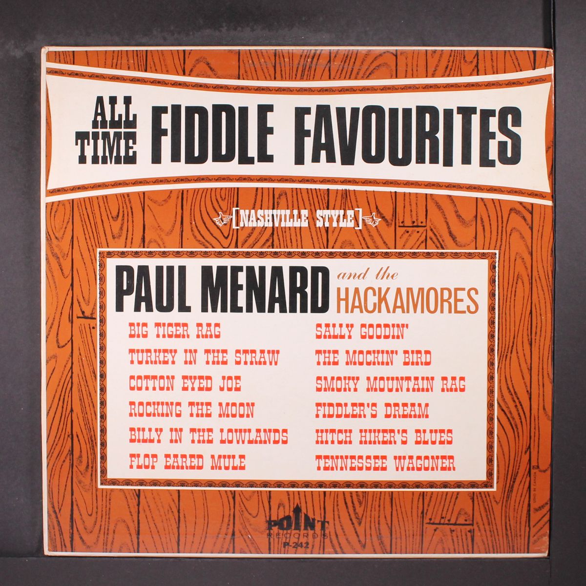 all time fiddle favourites nashville style by PAUL MENARD