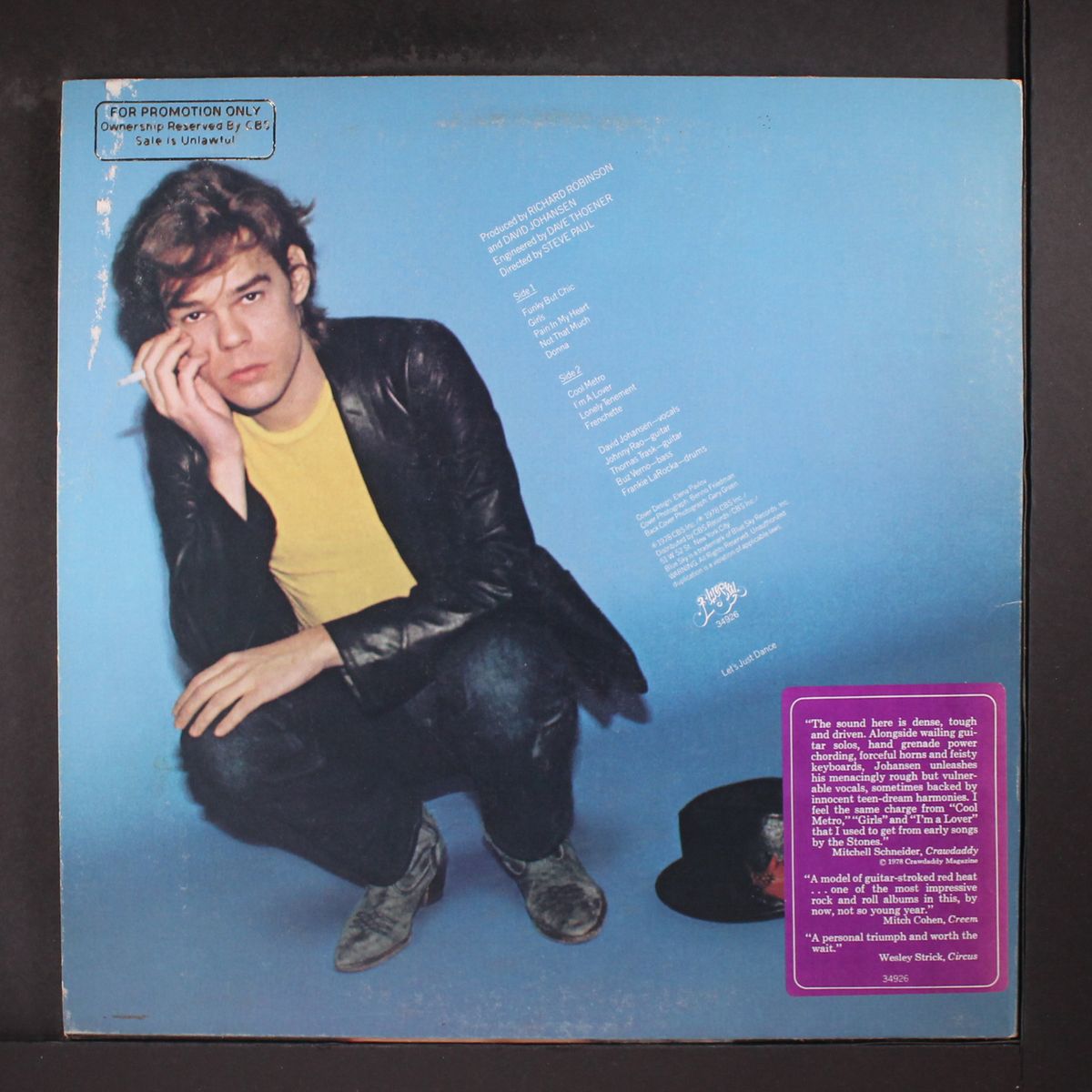 david johansen by DAVID JOHANSEN