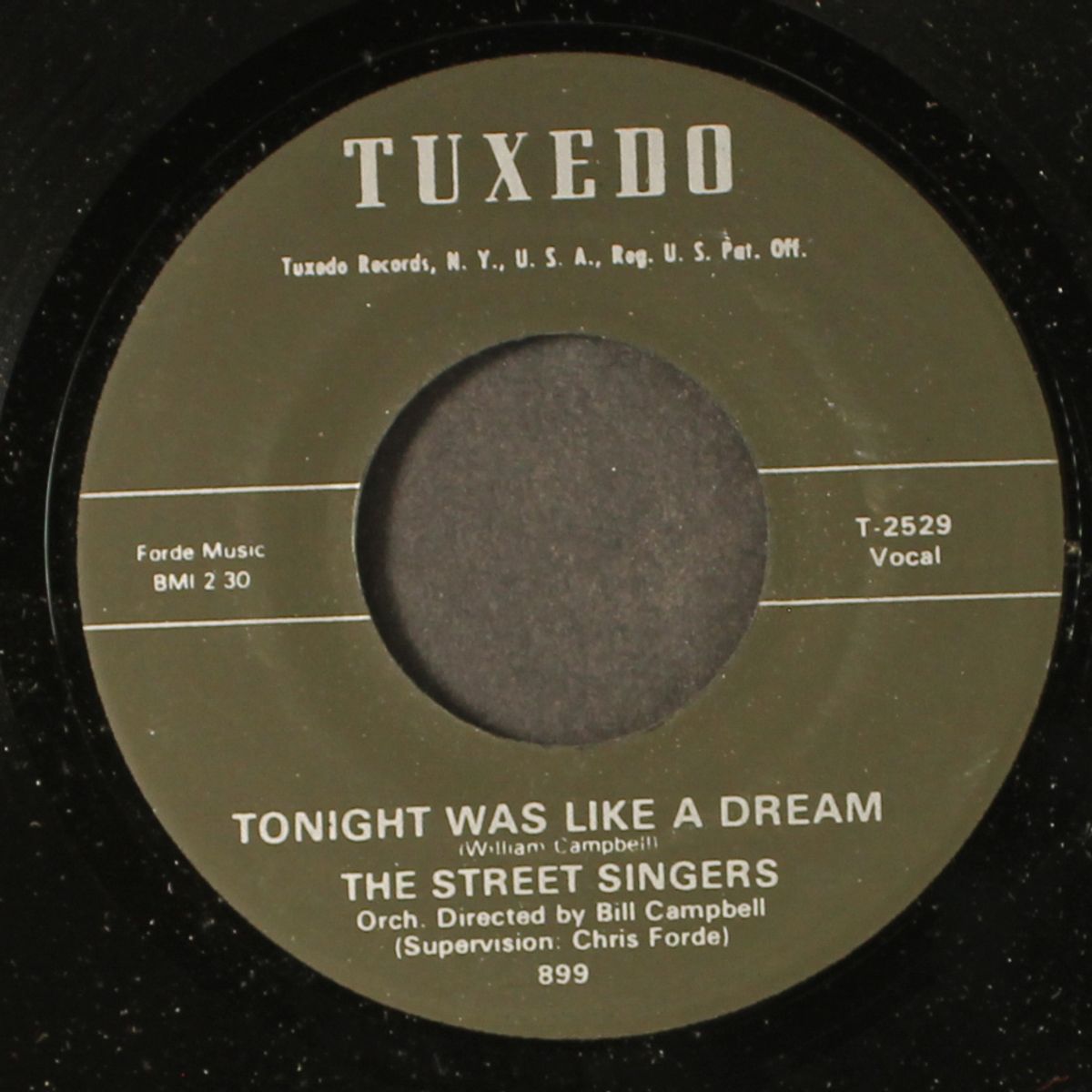 tonight was like a dream / caldonia's mambo by STREET SINGERS