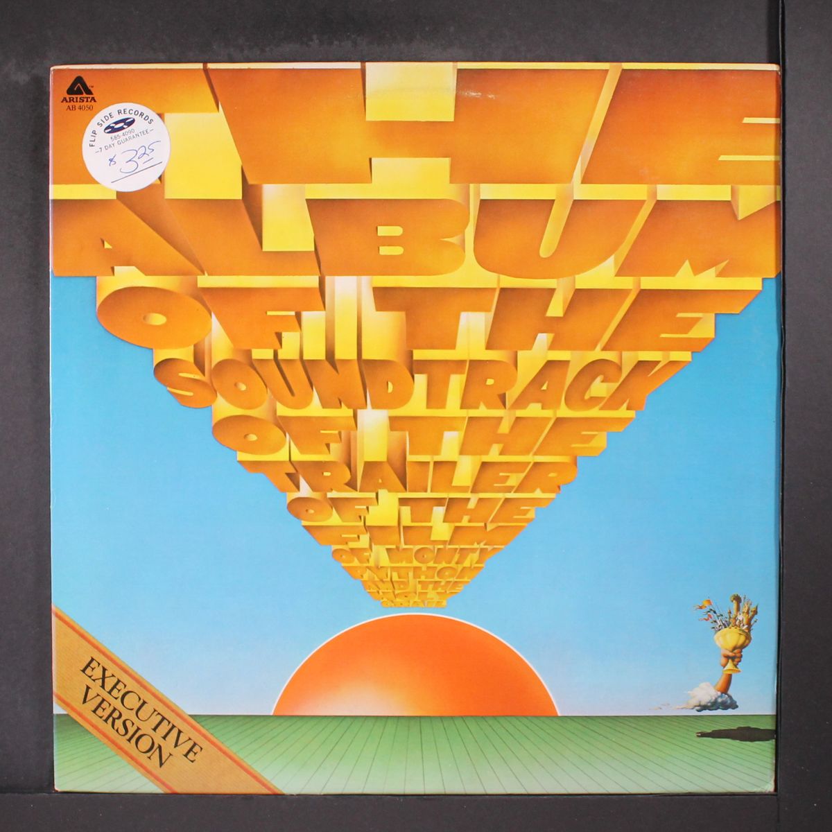 the album of the soundtrack of the... holy grail by MONTY PYTHON