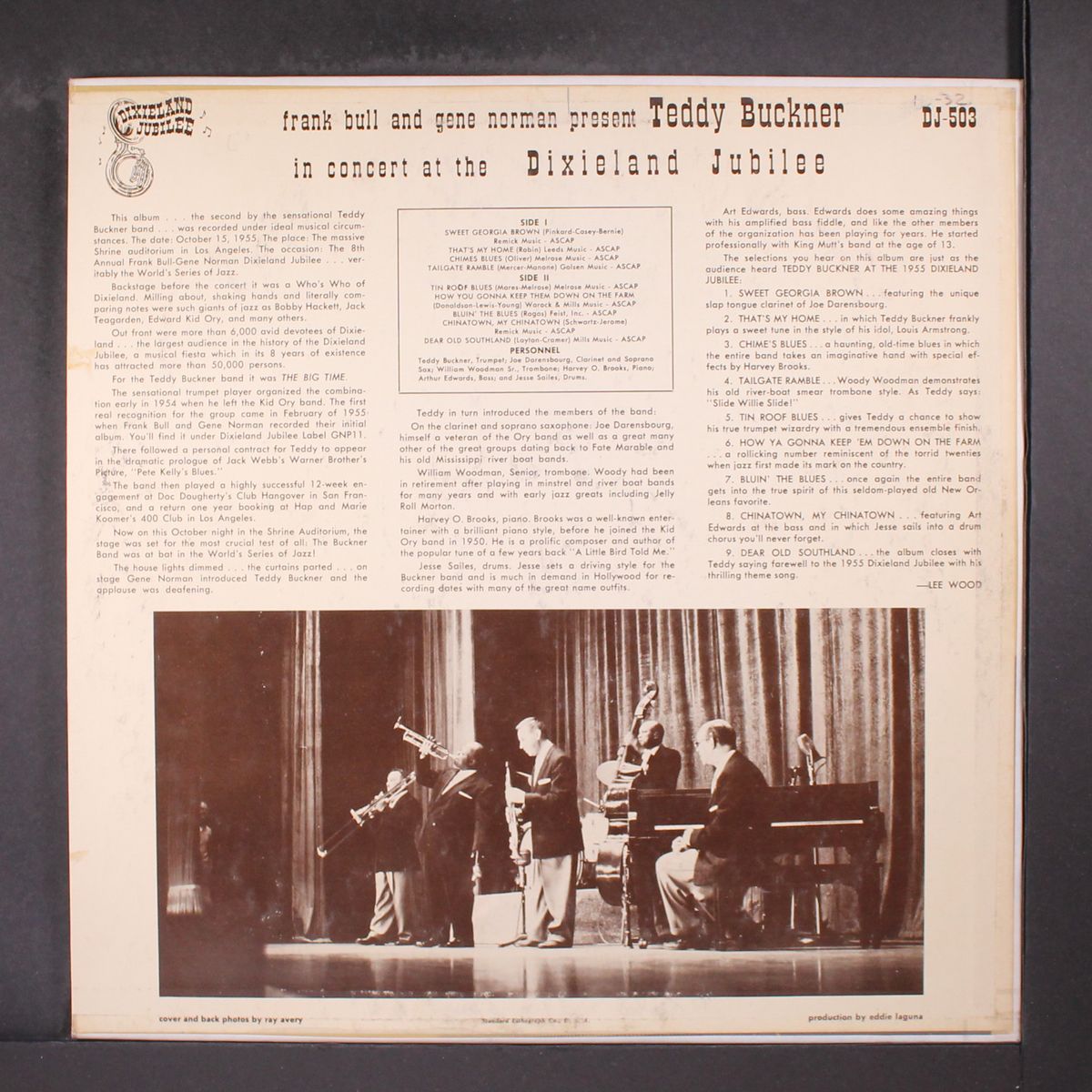in concert at the dixieland jubilee by TEDDY BUCKNER