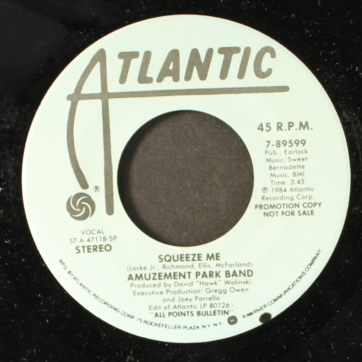 squeeze me / same by AMUZEMENT PARK BAND