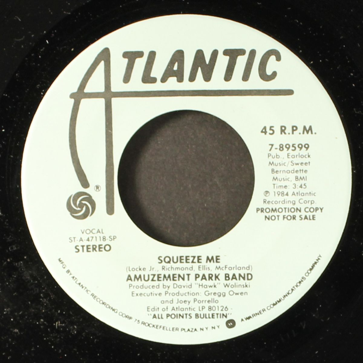 squeeze me / same by AMUZEMENT PARK BAND