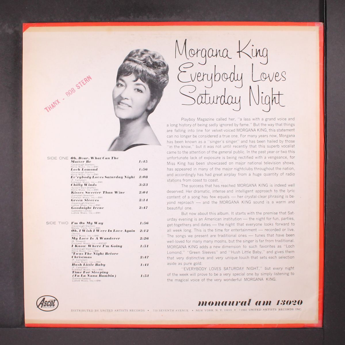 everybody loves saturday night by MORGANA KING