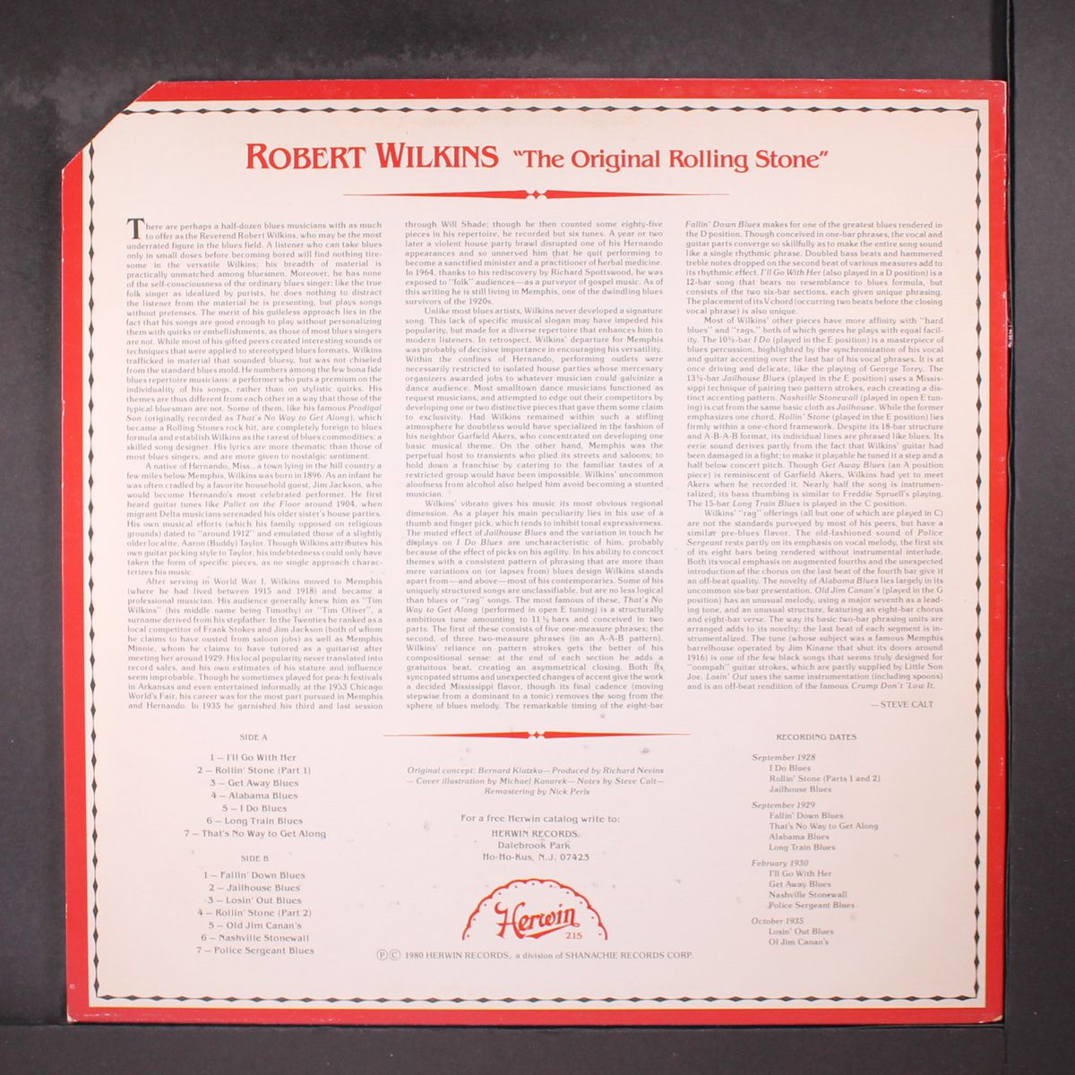 the original rolling stone by ROBERT WILKINS