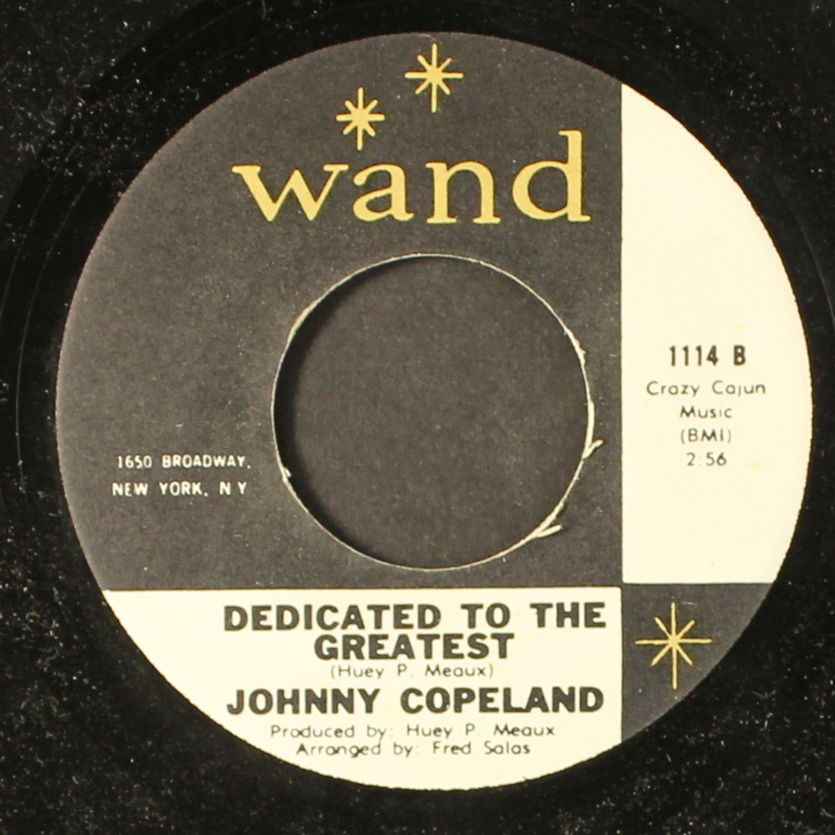 dedicated to the greatest / i'm going to make my home where i hang my by JOHNNY COPELAND