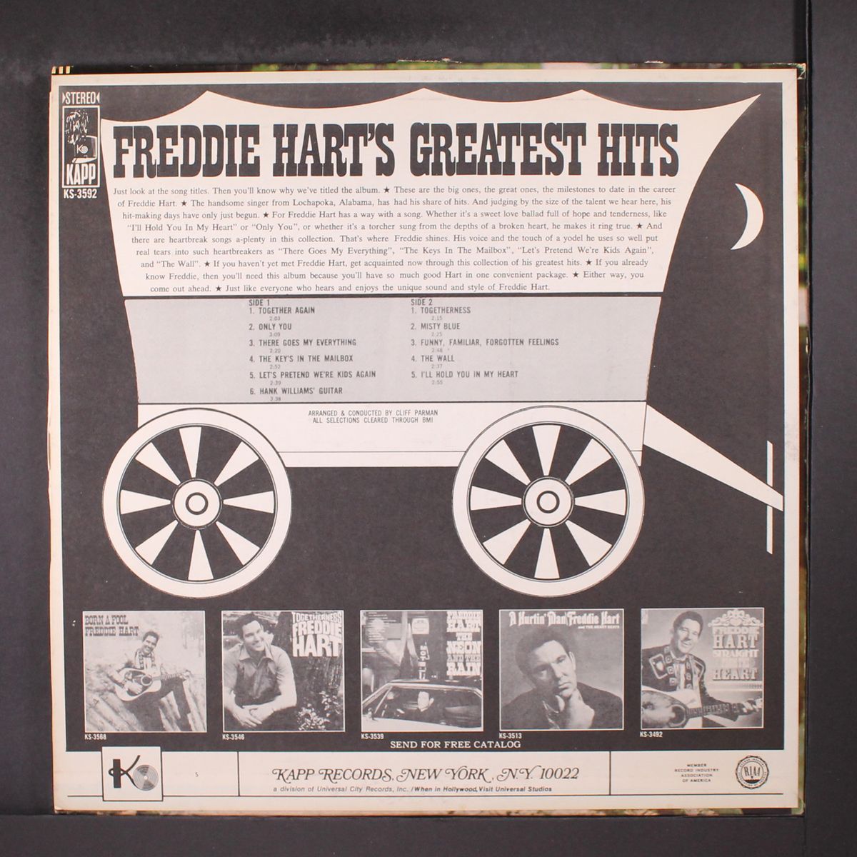 greatest hits by FREDDIE HART