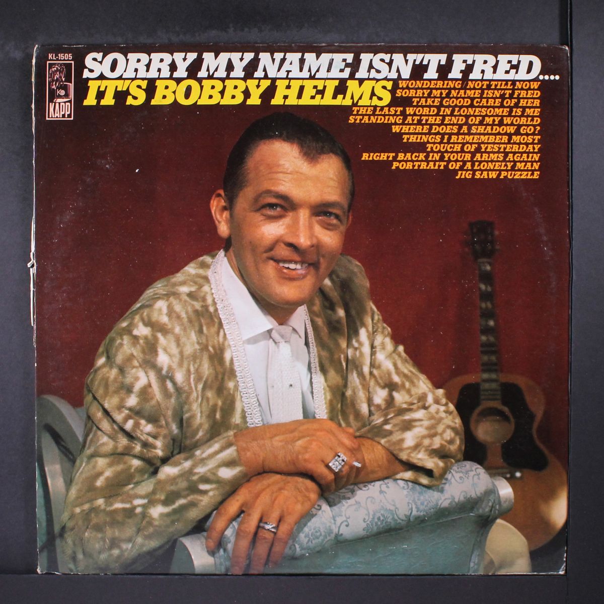 sorry my name isn't fred by BOBBY HELMS