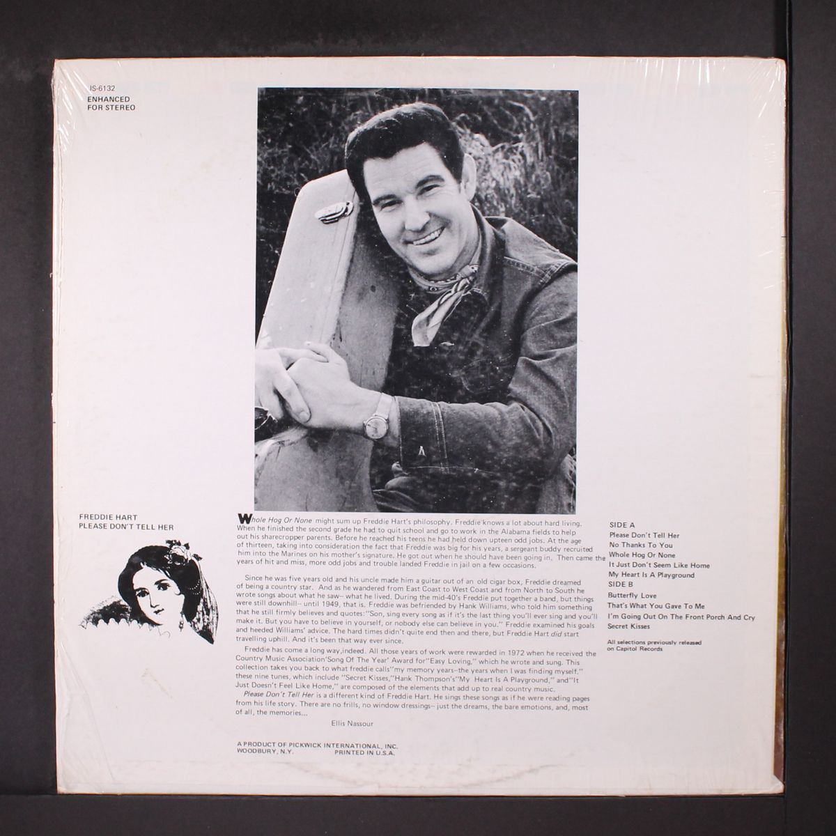 please don't tell her by FREDDIE HART