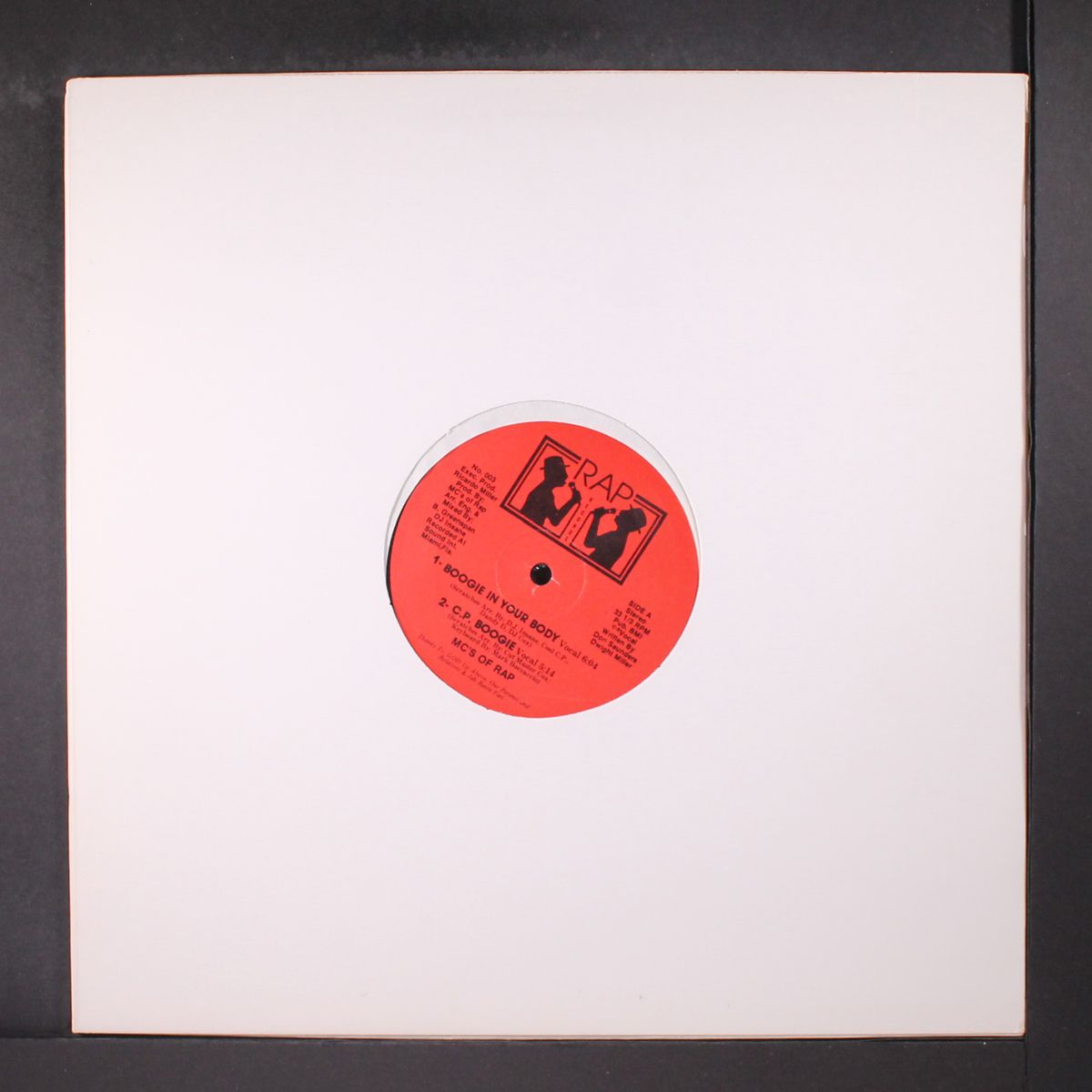 boogie in your body / c.p. boogie by MC'S OF RAP