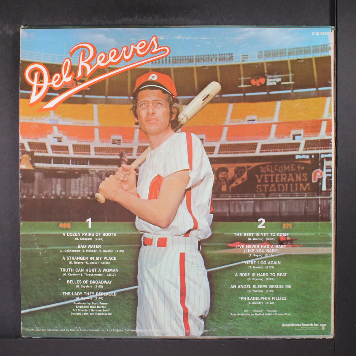 the del reeves album by DEL REEVES