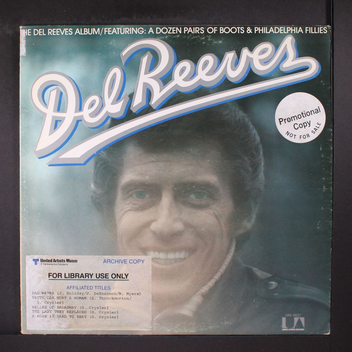 the del reeves album by DEL REEVES