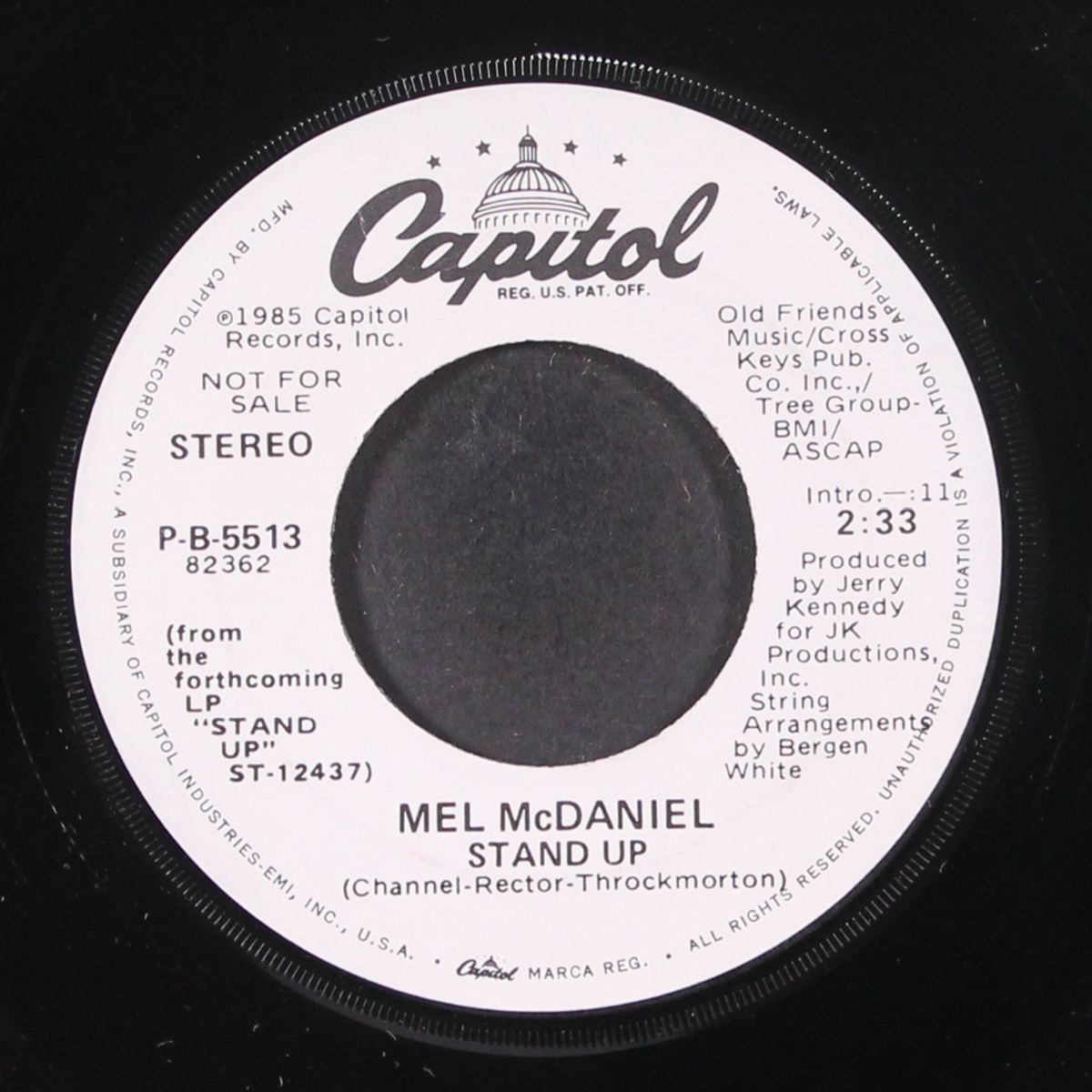 stand up / same by MEL MCDANIEL