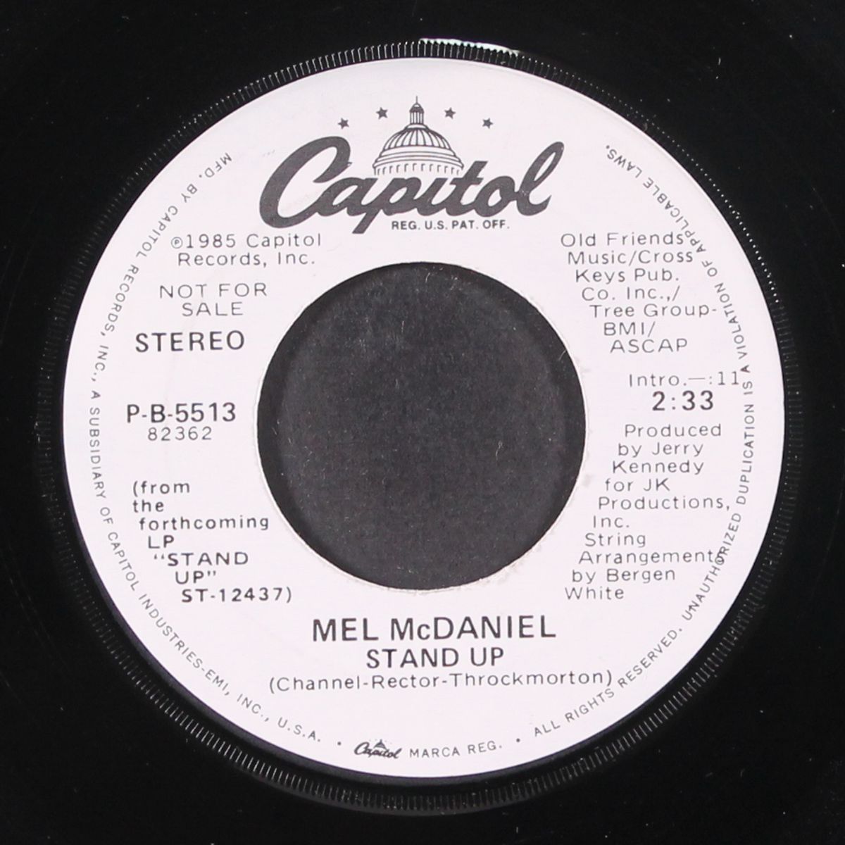 stand up / same by MEL MCDANIEL