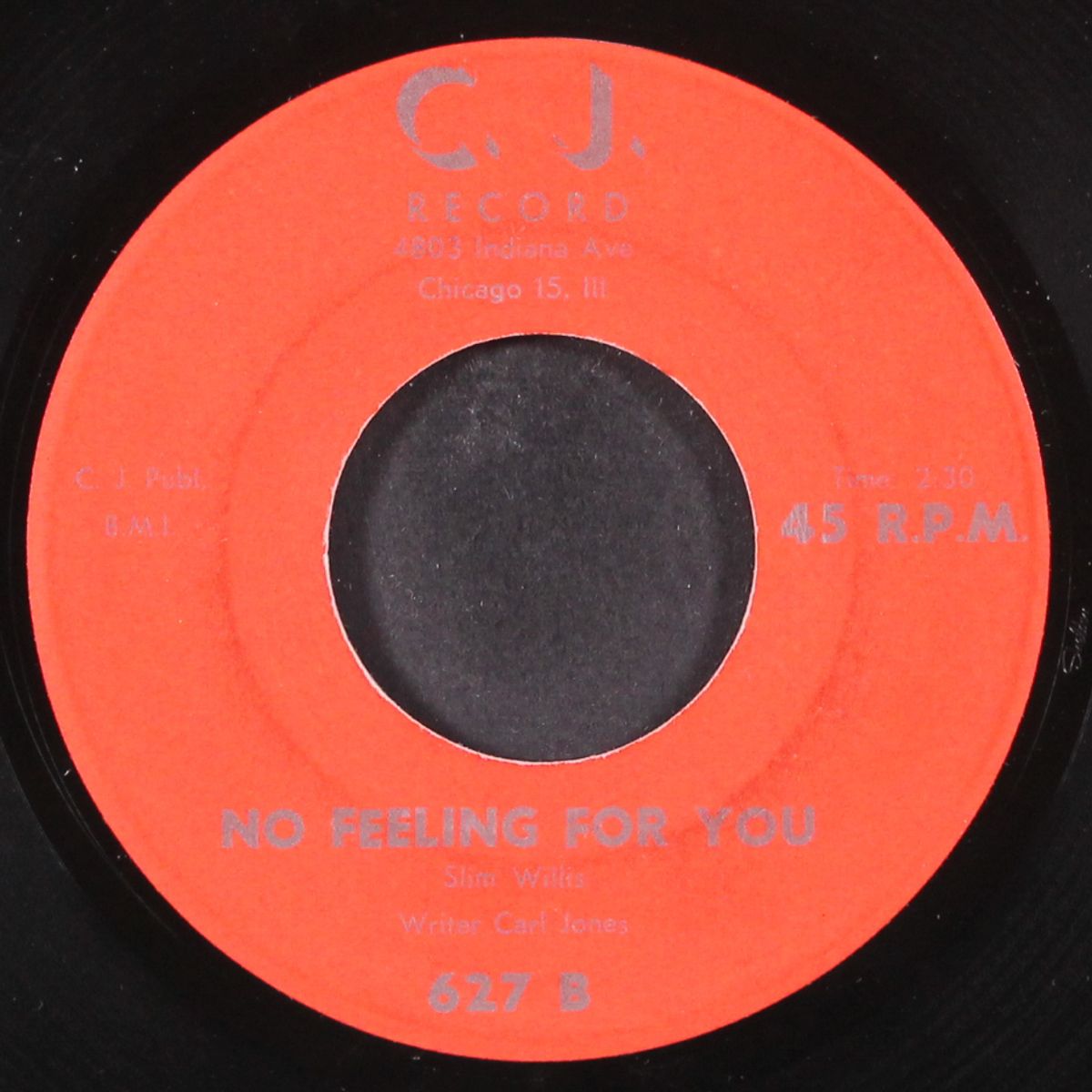 running around / no feeling for you by SLIM WILLIS