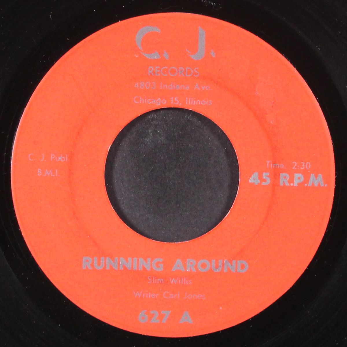 running around / no feeling for you by SLIM WILLIS