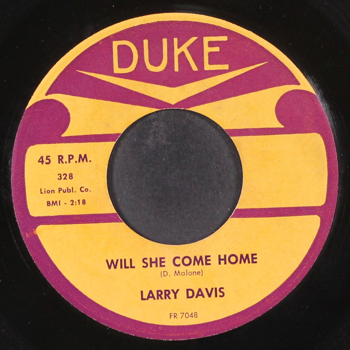 will she come home / come home by LARRY DAVIS