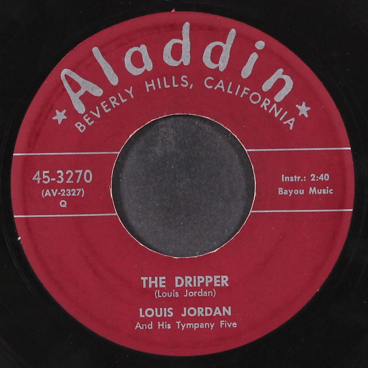 fat back and corn liquor / the dripper by LOUIS JORDAN