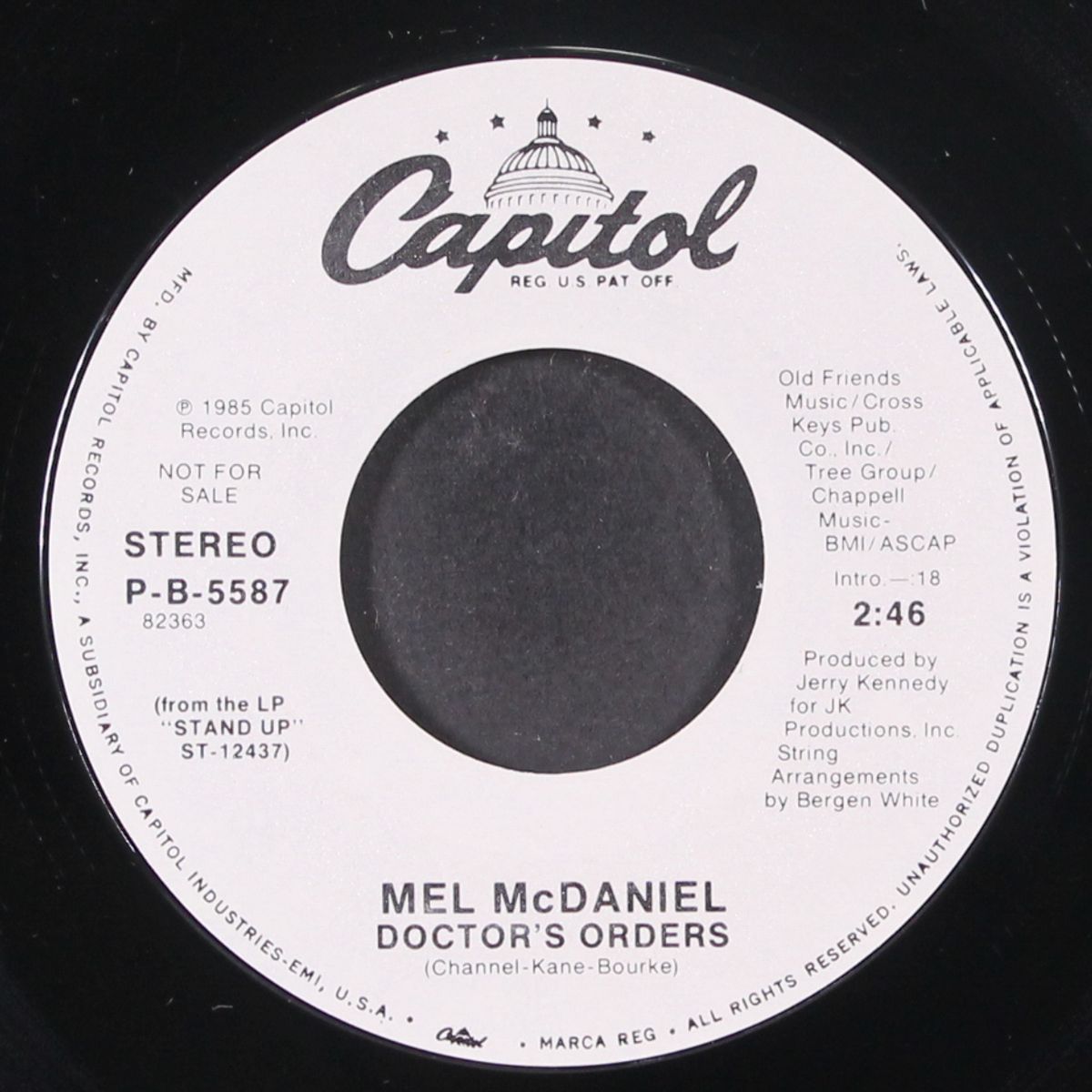 doctor's orders / same by MEL MCDANIEL