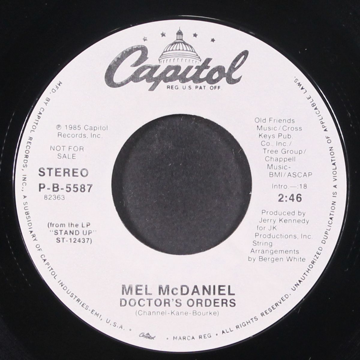 doctor's orders / same by MEL MCDANIEL